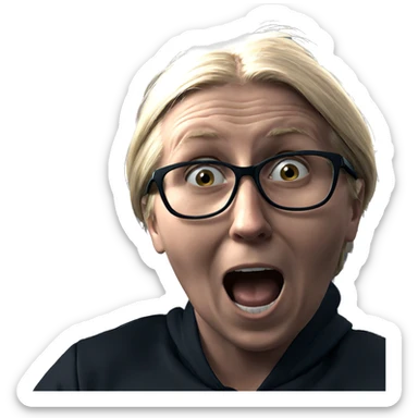 blonde boy meme parody image sticker