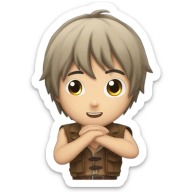 Eren qui chante sasageyo sticker