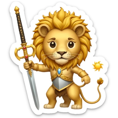 🇮🇷+🦁⚔️☀️ sticker