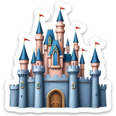 Disney Castle from Film Studios sticker