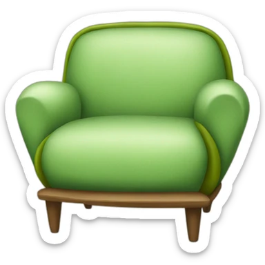 Fauteuil tortue sticker