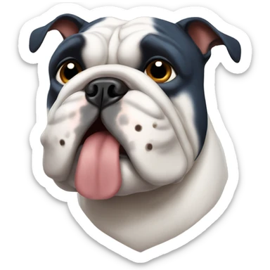 france bulldog sticker