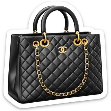 3D Rending, Chanel shopping bag sticker