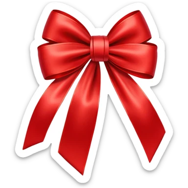 Laço vermelho sticker