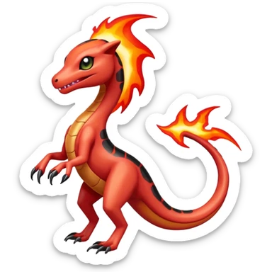 Meloetta-Salandit-Salazzle-Pokémon-Fakémon-fusion-hybrid-creature sticker