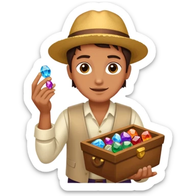 Gem seller sticker