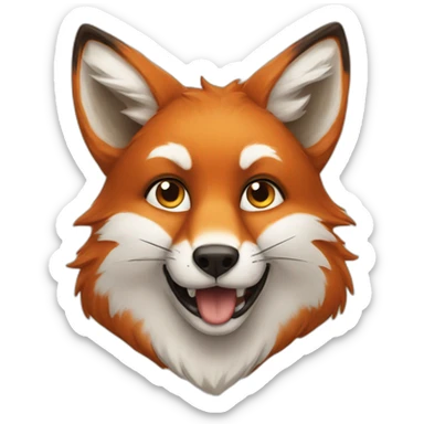 Renard sticker