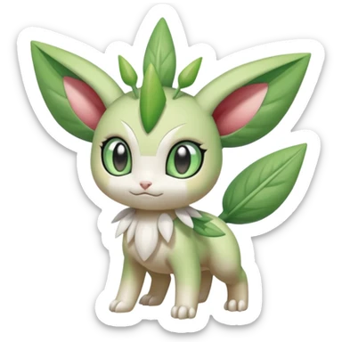 Meloetta-Shaymin-Celebi-Gatomon-Pteromon-hybrid sticker