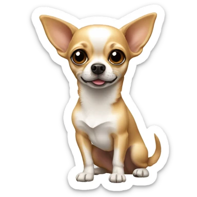 Chihuahua coquet sticker