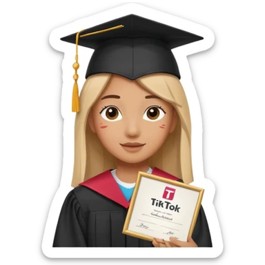 Tiktok Certification sticker