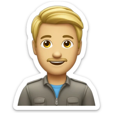 Suburu car driver sticker