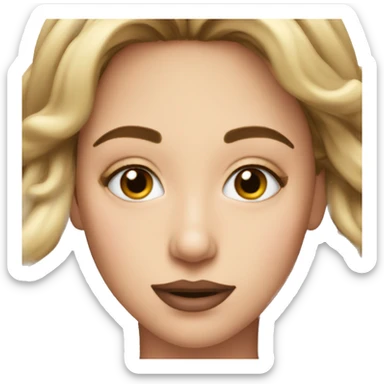 speechless from beauty sticker