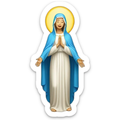 Holy Mary mother of God sticker