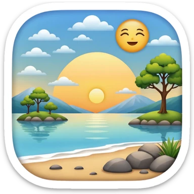 morning time emotion simply sticker