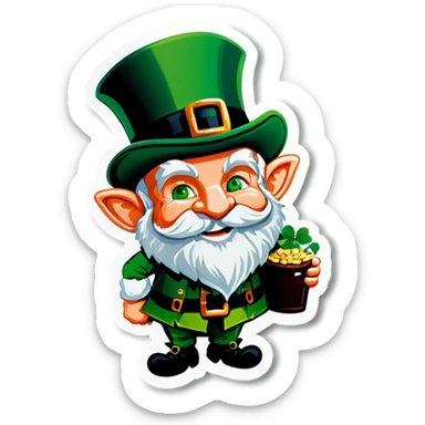 Leprechaun  sticker