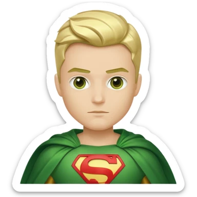 superhero for sustainability sticker