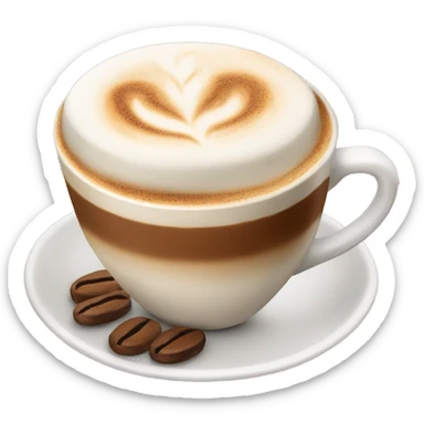 cappuccino  sticker