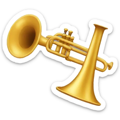 natural trumpet sticker