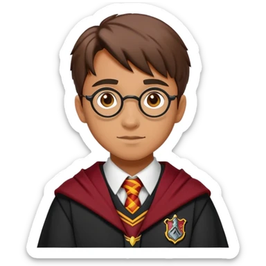 Gryffindor student at Hogwarts  sticker