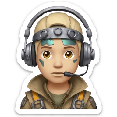 débrouille post apocalyptique ferraille twitch sticker