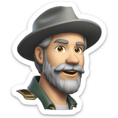 Manet PS4 grise utiliser pour jouer a fortnite sticker