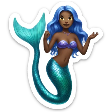 Mermaid sticker