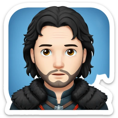 Jon Snow sticker