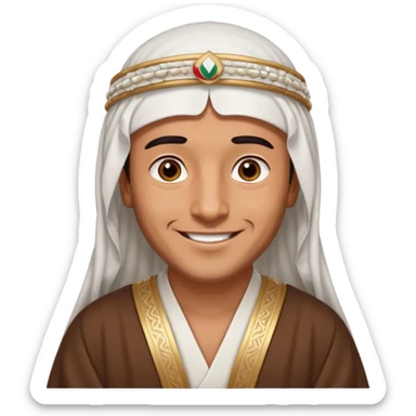 old emirates guys wearin UAE cloths sticker