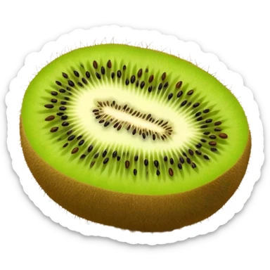 A green kiwi sticker