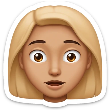 Linger teasing sticker