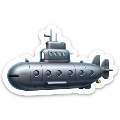A submarine sticker