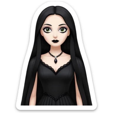 Morticia Addams
 sticker