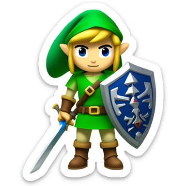 the legend of Zelda  sticker