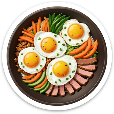 bibimbap sticker