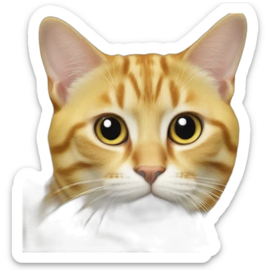 banana sur cat sticker