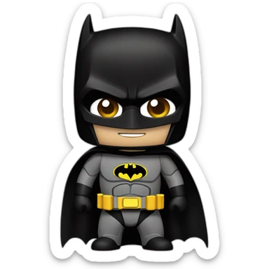 Batman mélange a dark vador sticker