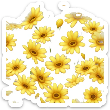 Love flowers Ukraine  sticker