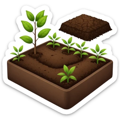 garden bed sticker