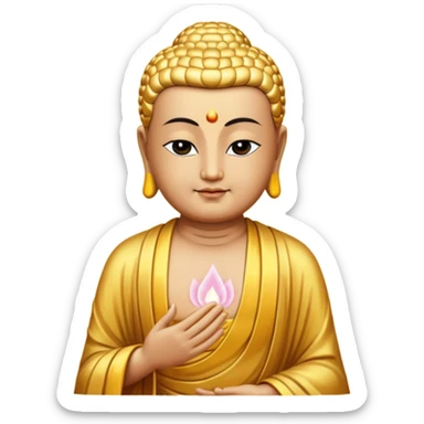 Buddha sticker