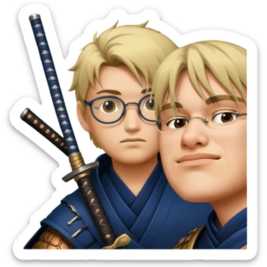 Vigilant Samurai sticker