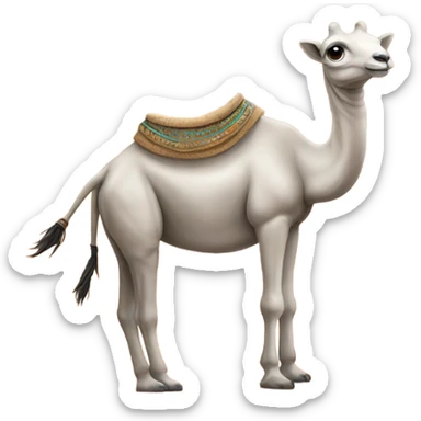 Animal in the Sahara desert sticker