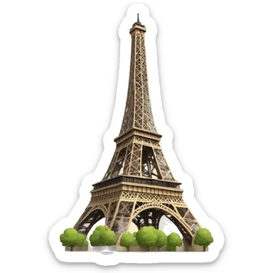 Eiffel Tower sticker
