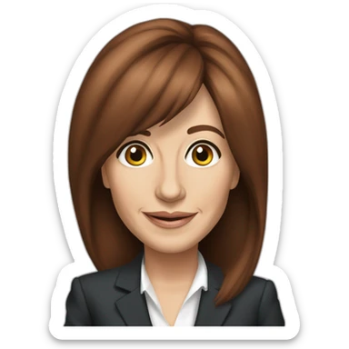 Argentina cristina Kirchner politician sticker