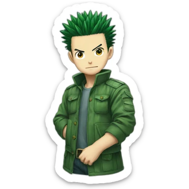 Gon hxh sticker