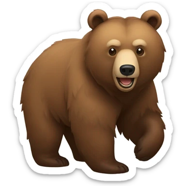 grizzly bear sticker
