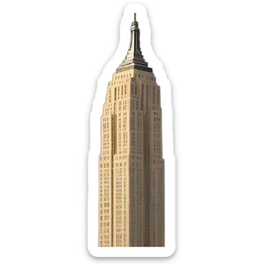 Empire-state-building sticker