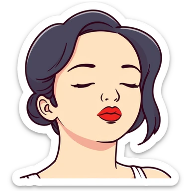 kiss my boyfriend sticker