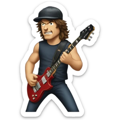 AC/DC sticker