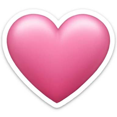 Corazón rosado sticker