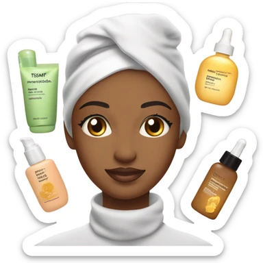 Skin care sticker